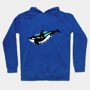 Fantasy Crystal Killer Whale Hoodie